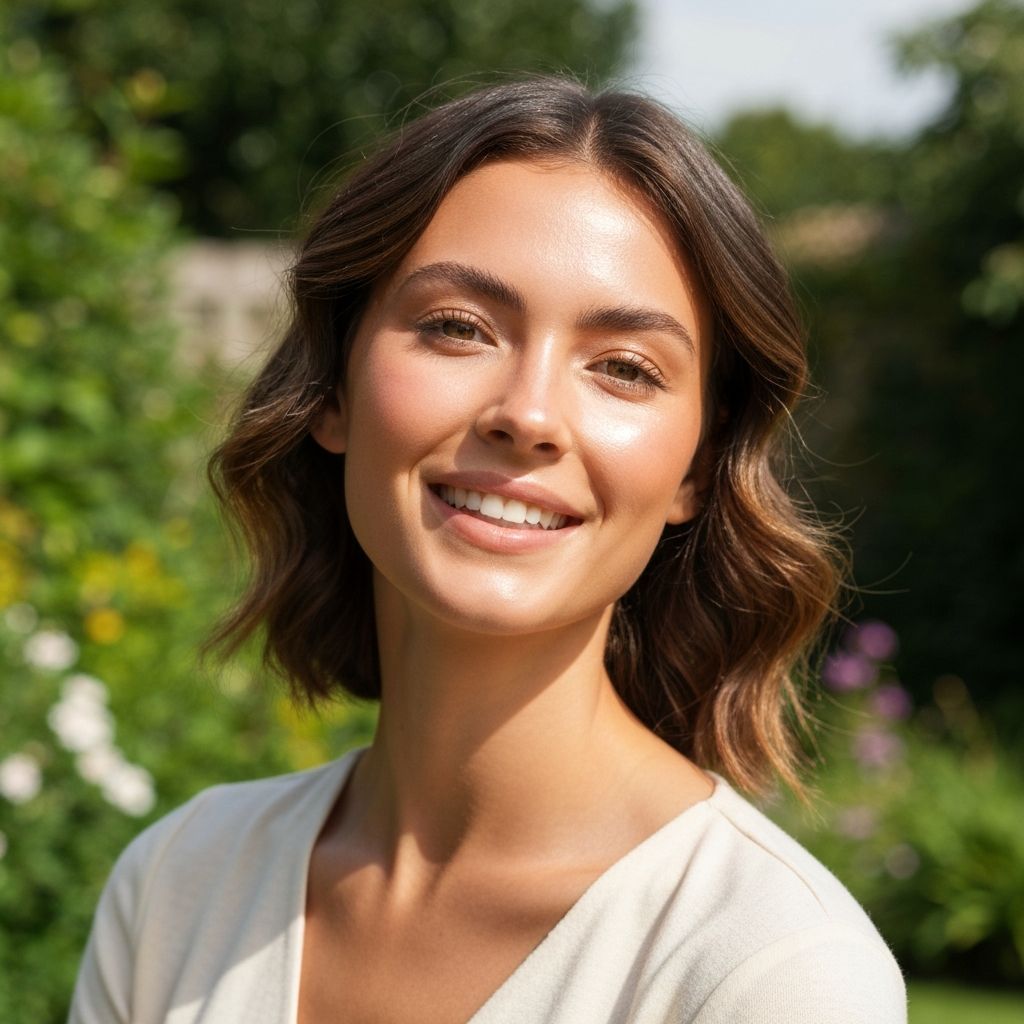Natural beauty portrait