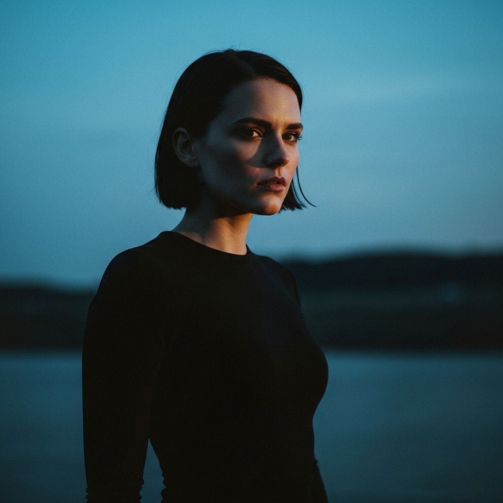 Cinematic portrait